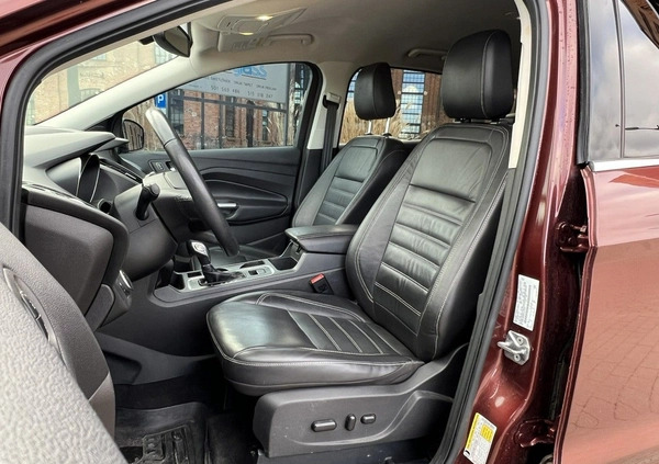 Ford Escape cena 69900 przebieg: 124629, rok produkcji 2018 z Zielona Góra małe 154